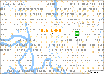 map of Dogāchhia