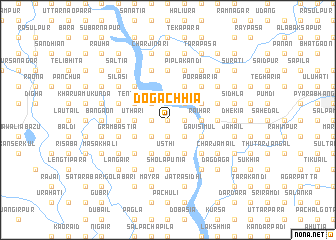 map of Dogāchhia