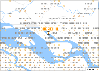 map of Dogāchhi