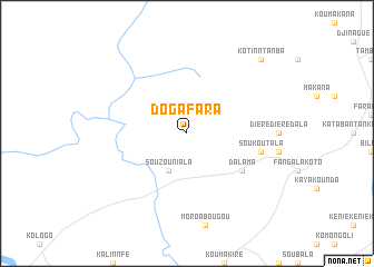 map of Dogafara