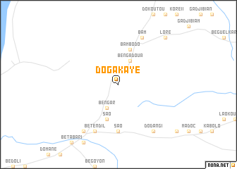map of Dogakaye