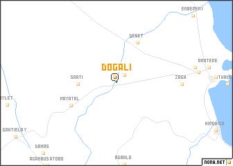 map of Dogalī