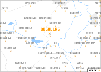 map of Dögállás