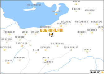 map of Doğanalanı