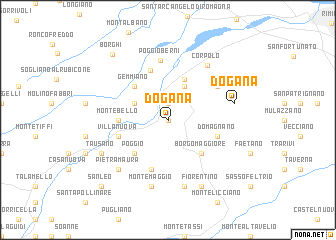 map of Dogana