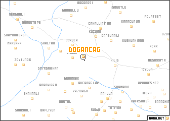 map of Doğançağ