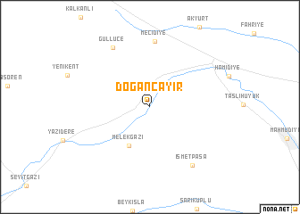 map of Doğançayır