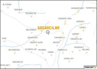 map of Doğancılar