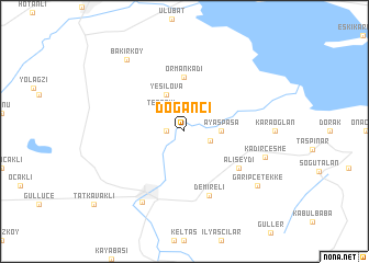 map of Doğancı