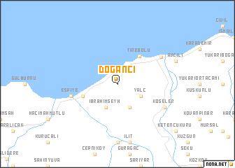 map of Doğancı