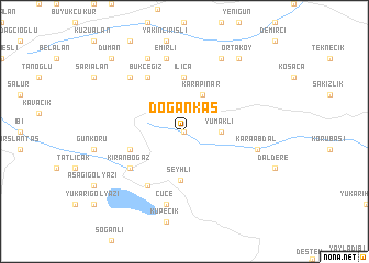 map of Doğankaş