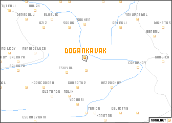 map of Doğankavak