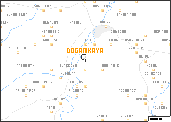 map of Doğankaya