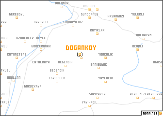 map of Doğanköy