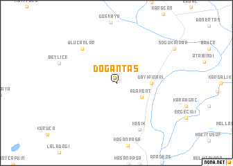 map of Doğantaş