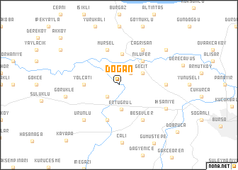 map of Doğan