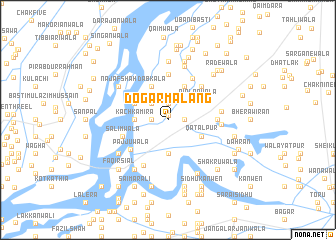 map of Dogar Malang