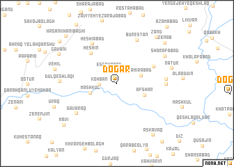 map of Dogar