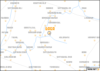 map of Doga