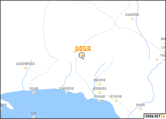 map of Doga