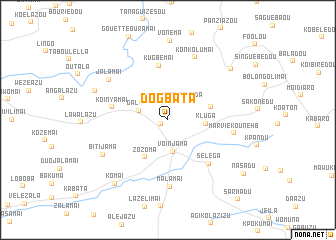 map of Dogbata