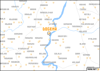 map of Dogema