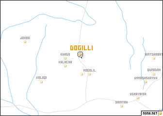 map of Dogilli