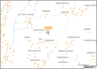 map of Dogi