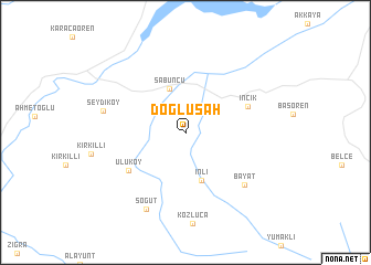 map of Doğluşah