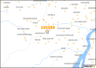 map of Dogoba