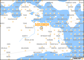 map of Dogobom