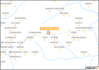 map of Dogokono