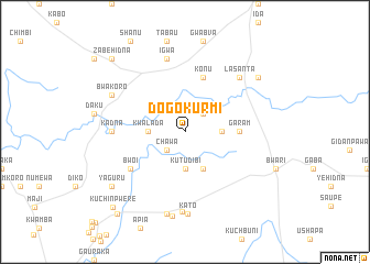 map of Dogo Kurmi