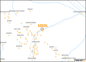 map of Do Gol