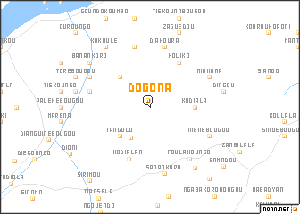 map of Dogona