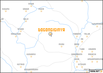map of Dogon Giginya