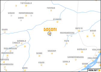 map of Dogoni