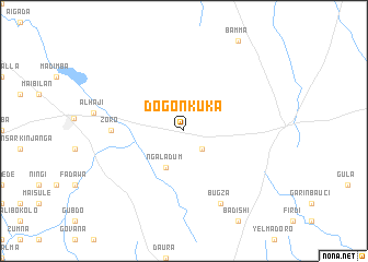 map of Dogon Kuka