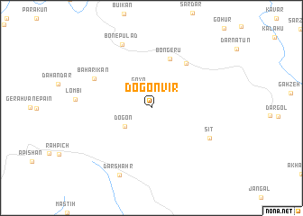 map of Do Gonvīr