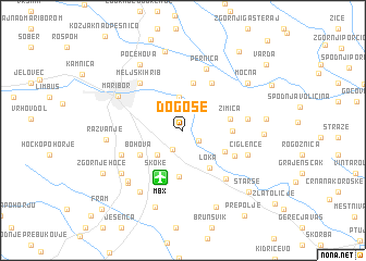 map of Dogoše