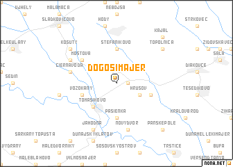 map of Dögösi Majer