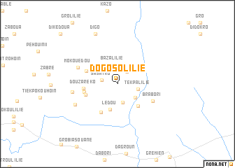 map of Dogosolilié