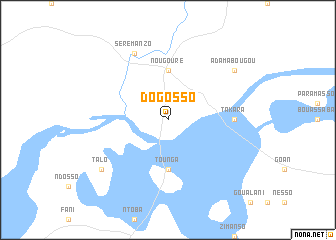 map of Dogosso