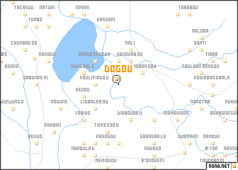 map of Dogou