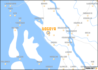 map of Dogoya