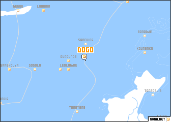 map of Dogo
