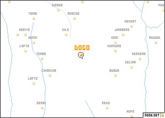 map of Dogo