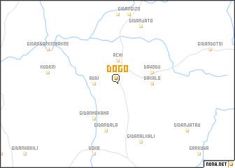 map of Dogo