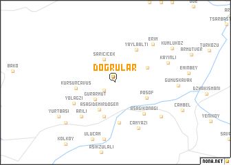 map of Doğrular