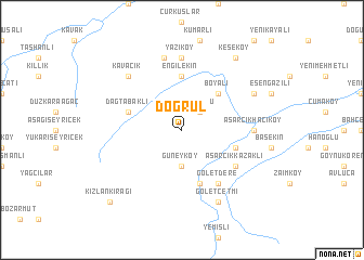 map of Doğrul